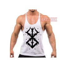 Tarzsokak Gym Tank Top Fitness Sporcu Atleti Gym97 Beyaz