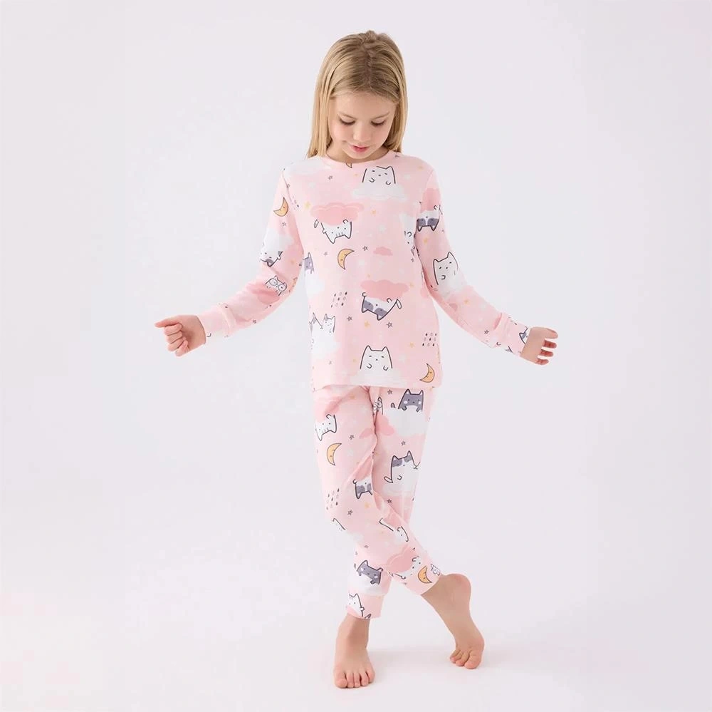 Rolypoly Rp3460c Kız Çocuk Kışlık Pijama Takım AÇIK PEMBE