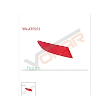 Ford Focus 2012 Sağ Reflektör Arka Tampon Vn-atr031