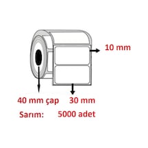 10x30 ECO TERMAL ETİKET (500 lü)