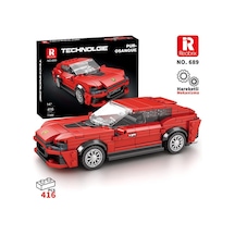 Reobrix Technic 689 Ferrari Purosangue Spor Araba Yaratıcı Yapı Blok Seti Building Blocks - 416 Parça