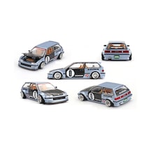 Mini Gt 1/64 Kaido House //179 Honda Civic Ef Kaido Roulette V1