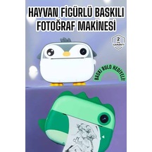 Çocuklar İçin Fotoğraf Makinesi Anlık Baskı Makinesi Hd Görüntü Kalitesi Mh-hs7896-4288