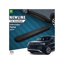 S-dizayn Vw Tayron 2 Newline Siyah Yan Basamak 193 Cm 2024 Üzeri A+ Kalite