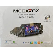 Megavox Mgx-5101 5 İnch Dual Knobs Camera Dahil Android Teyp