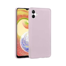 Zore Galaxy A04 Kılıf Nvth Premier Silikon Kapak - Rose Gold