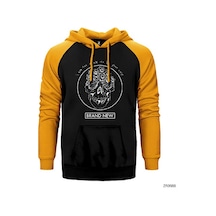 Brand New Farewell I Am To Wake Sarı Renk Reglan Kol Sweatshirt / Hoodie