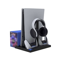 Ipega Pg P5013B Oyun Hazne Kulaklık Askı Ps5 Soğutucu Şarj Stand