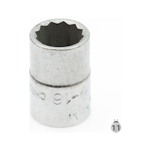 16 Mm 1/2" On İki Köşe Yıldız Köşe Lokma Anahtar Pro