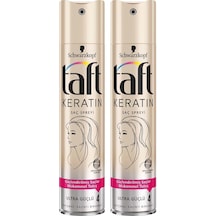 Taft Phyto-Keratin Ultra Güçlü Saç Spreyi 2 x 250 ML