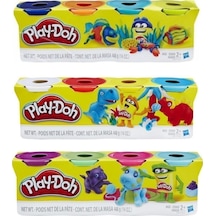 Hasbro Play Doh Oyun Hamuru Play Doh 4'lü 3 Paket