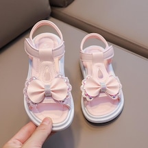 Pembe Kız Çocuk Sandalet Yaz Çocuk Prenses Sandalet Öğrenci Sandalet Kız Sandalet Çocuk Ayakkabıları