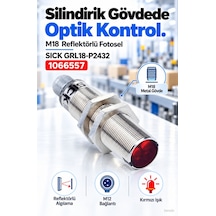 Sıck Grl18-p2432 Silindirik Reflektörlü Fotosel 1066557