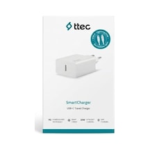 2scs22bl Smartcharger Pd 20w Seyahat Hızlı Şarj Aleti+usb-c - Lightning İle Uyumlu 150cm Kablo Beyaz