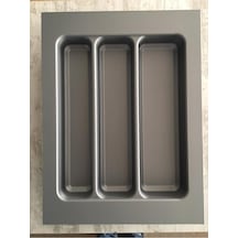 Çekmece İçi Kepçelik 37x49 Cm 32 Cm X 40 Cm'e Kadar Kısaltılabilir, Antrasit