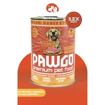 PAWGO Lamb Legacy Kuzu Etli Parça Etli Köpek Mama 12 x 415 G