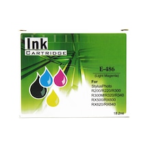 Uyumlu İnk For Epson T0486 Açık Kırmızı İnk Kartuş 18,2ml