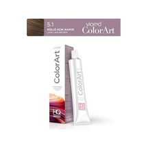 Profesyonel Tüp Saç Boyası 60 Ml 5.1 Küllü Açık Kahve