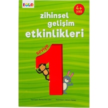 +4 Yaş Zihinsel Gelişim Etkinlikleri Seviye 1 Eolo Yayınları