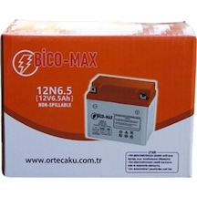 Bico-Max 12N6.5 Benzinli Motor Aküsü