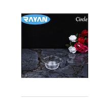Circle Tekli Yuvarlak Cam Kahvaltılık Royaleks-81474 Çok Renkli