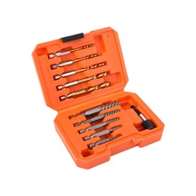 10 Parça Vida Çıkarıcı Ve Matkap Ucu Tutucu, Sol El Matkap Ucu Seti