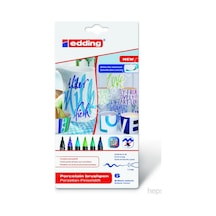 Edding 4200 Soğuk Renkler 6'lı Set Porselen Kalemi Diğer
