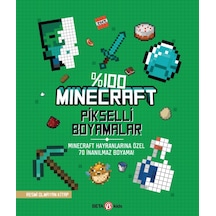 %100 Minecraft Pikselli Boyamalar