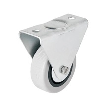 Hubrendy Kargo 106 - 50 Mm Sabit Kapaklı Gri Pvc Teker