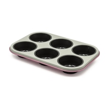 Aryıldız 6'lı Muffin Kalıbı Koyu Pembe
