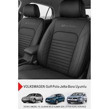 İstanbul Serisi Deri Oto Koltuk Kılıfı Volkswagen Bora-golf-jetta-polo Uyumlu