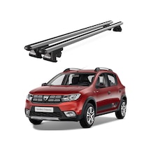 Venüs Dacia Sandero Stepway 2013-ve Sonrası Uyumlu Gri Ara Atkı Port Bagaj Tavan Barı