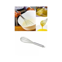 Paslanmaz Çelik 25cm Çırpıcı Yumurta Süt Karıştırıcı Hamur Çırpıcı Metal Saplı Lüx Çırpıcı Çelik Diğer Paslanmaz Çelik 25cm Çırpıcı Yumurta Süt Karıştırıcı Hamur Çırpıcı Metal Saplı Lüx Çırpıcı Çelik Diğer