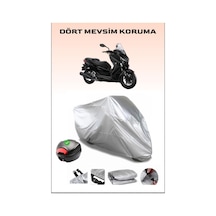 Yamaha X-max 250 Iron Max Abs Arka Çanta Uyumlu Motosiklet Branda Su Geçirmez Dayanıklı Kumaş