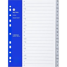 Elitstore Pp Seperatör Ayraç Harfler A-z