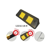 12216 Ub R  10 x 50 x 16Cm Evelux Araç Stoperi