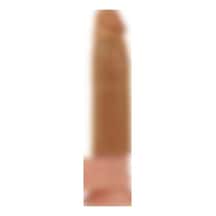 River World 16,5 Cm Uzunluğu 2,5 Cm Dolgusu Olan Realistk Uzatılabilen Melez Titreşimli Pe Nis Kılfı