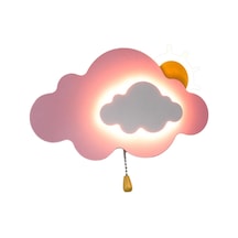 Suntek Magideal Bulut Gece Lambası Kahve Barı Oyun Odası Pembe Çok Renkli