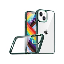 Zore İphone 14 Uyumlu Ogaa Flora Kılıf-yeşil