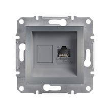 Schneider Eph4700162 Asfora Çelik 1xrj45cat6 - Utp Data Prizi