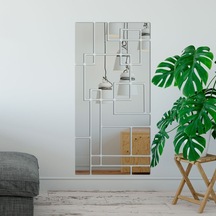 Geometrik Labirent Dekoratif Akrilik Ayna Şeffaf