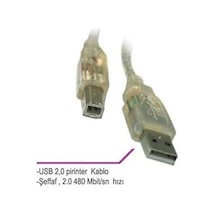 S-Link Sl-U2015 1.5Mt 2.0 Usb Yazıcı  Kablosu