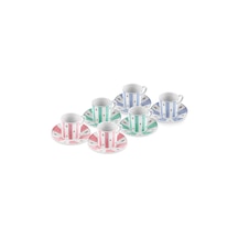 Karaca Flowerful 6 Kişilik Kahve Fincan Takımı 80 Ml Çok Renkli