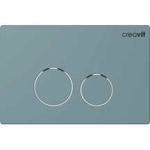 Creavit Terra Mat Gri Boyalı Kumanda Paneli GP9002.00 Gri
