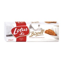 Lotus Bisküvi 250g - Karamelli Gevrek Lezzet 3'li Ekonomik Paket - 3 Adet Tarı