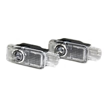 AUDİ KAPI ALTI LOGO LAZER IŞIK HAYALET 2Lİ