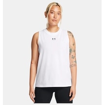 Under Armour Ua Rival Muscle Tank Kadın Atlet 1383659-100 Beyaz