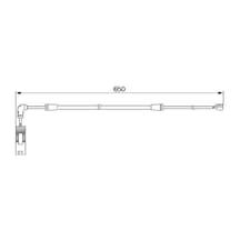 Bosch Balata Fısı On Bmw E46 1987474960 34356751311
