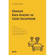 Otonom Kara Araçları Ve Cezai Sorumluluk Sku: Smgstka23ad2b48a