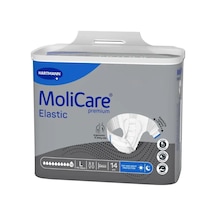 Molicare 10 Damla Belbantlı Hasta Bezi Large Büyük Boy 14 Adet 4 Paket L